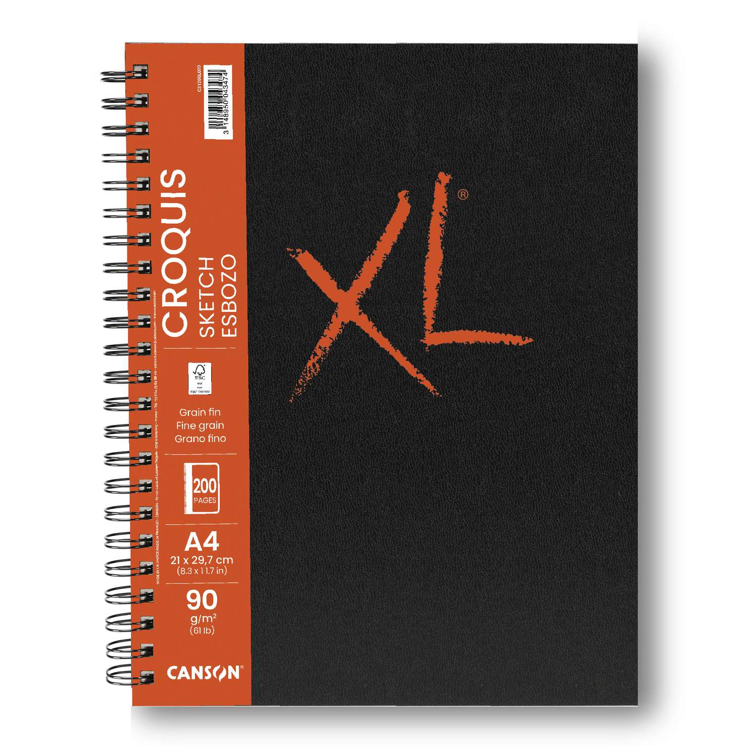 CANSON® | XL® SKETCH Sketchbooks — spiral ○ 90 gsm | 50,000+ Art